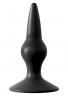 Анальная втулка Sex Expert Anal pleasure черная, L 90 D 31 мм арт. SEM-55046