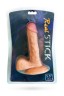 Фаллоимитатор с мошонкой на присоске TOYFA RealStick Nude, 14 см